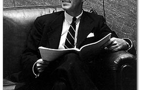 Joseph S. Clark. Cortesia dos Arquivos da Universidade de Harvard.