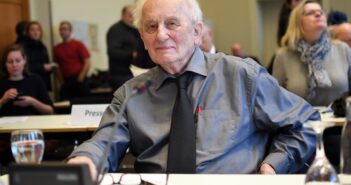 Rolf Hochhuth in 2017. His play “The Deputy,” about Pope Pius XII and his response to Hitler, elevated documentary theater as an artistic form.Credit...Britta Pedersen/picture alliance via Getty Images