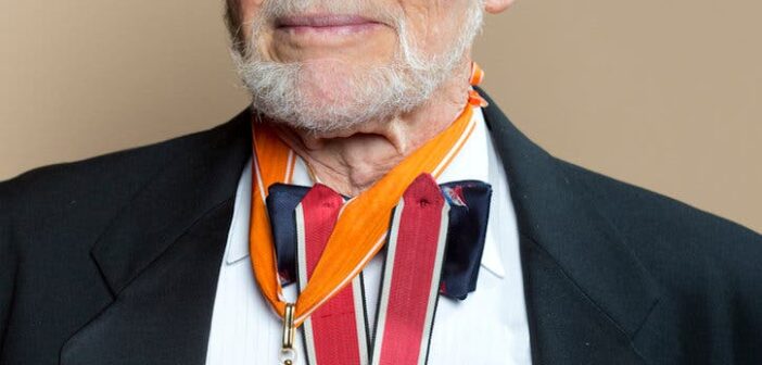 Norman Baker em um evento do Explorers Club em Manhattan em 2012.Crédito...Christopher Lane para o The New York Times