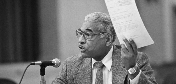 William C. Thompson em 1980, ano em que foi nomeado juiz de apelação em Nova York. Anteriormente, ele havia sido presidente da organização do Partido Democrata do Brooklyn.Crédito...William E. Sauro/The New York Times