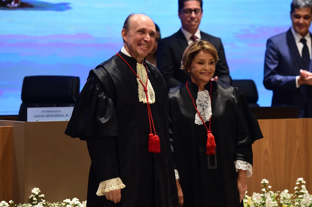 Janete Vargas Simões assume a presidência do TJES no lugar de Samuel Meira Brasil Jr. (Crédito: Carlos Alberto Silva)