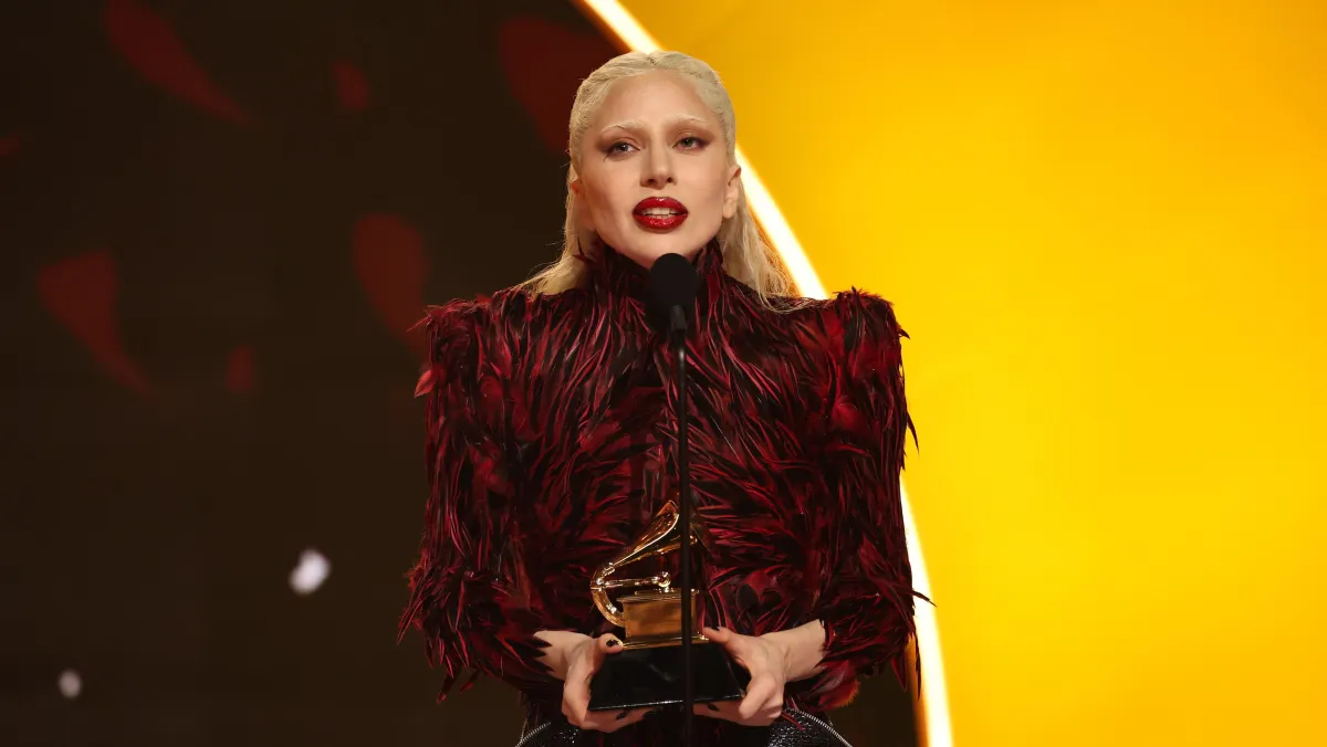 Lady Gaga vence com "Mayhem" em Melhor Álbum Vocal Pop do Grammy Awards • (Crédito da fotografia: cortesia Kevin Mazur/Getty Images for The Recording Academy)