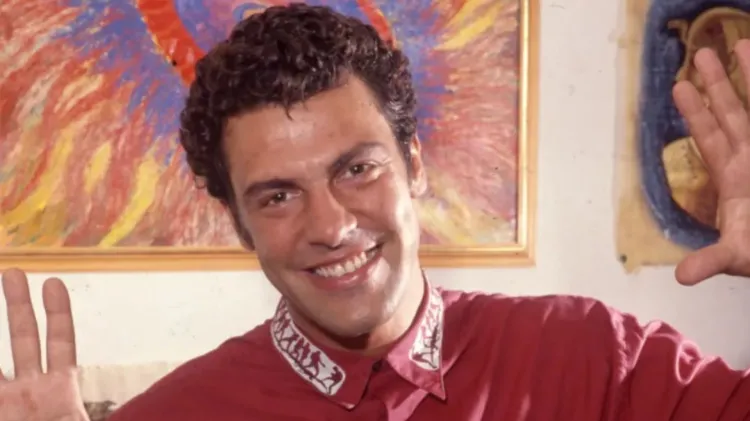 Gerson Brenner aos 30 anos, em 1990, quando fez 'Rainha da Sucata'. (Imagem: Fernando Quevedo/Agência O Globo)