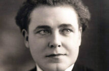 Dustin Farmum; astro do teatro e do cinema. Foto de cinejornal internacional. © Copyright 2000 Cinefânia Online