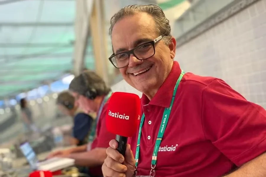 O radialista Milton Naves (Itatiaia/Reprodução)