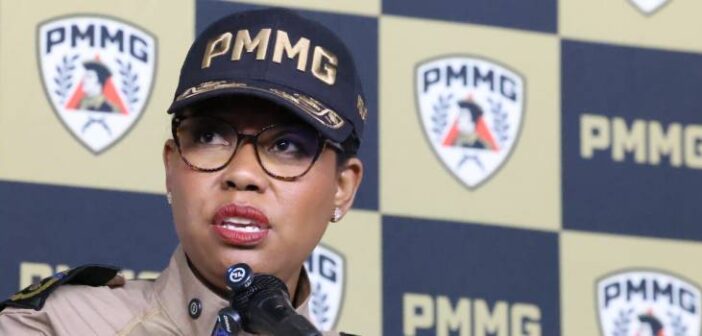 Coronel Cleide Barcelos dos Reis Rodrigues é a primeira mulher a assumir o comando-geral da Polícia Militar de Minas Gerais. Karoline Barreto / Imprensa MG
