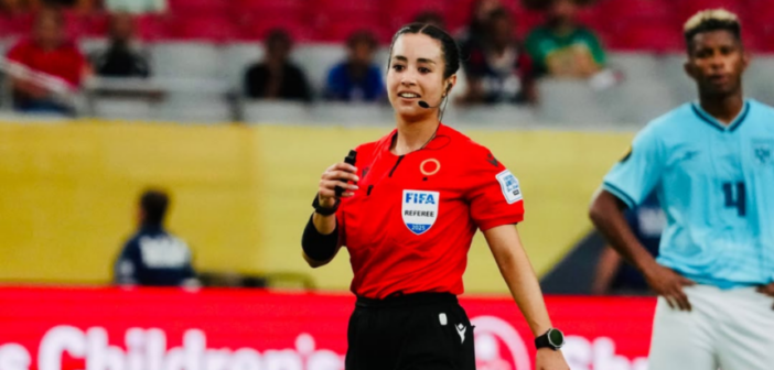 Kátia García - a primeira árbitra mexicana na Copa do Mudo - Reprodução/Instagram